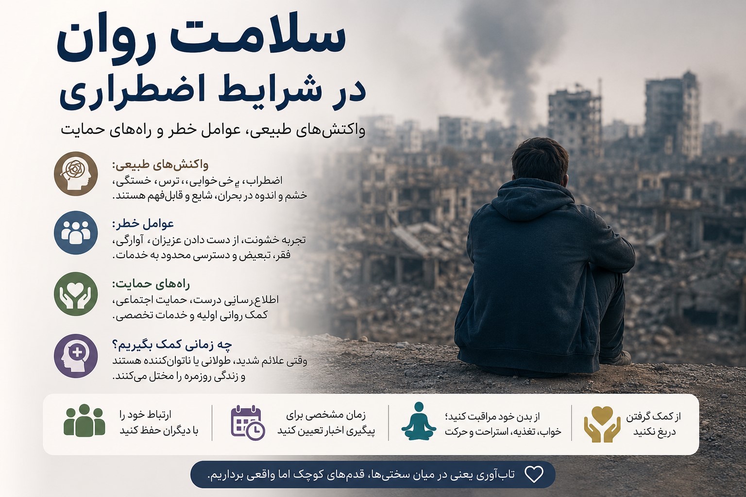 سلامت روان در شرایط اضطراری